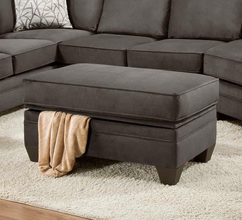 American Furniture 3810 Storage Ottoman for Sectional Sofa Miskelly
